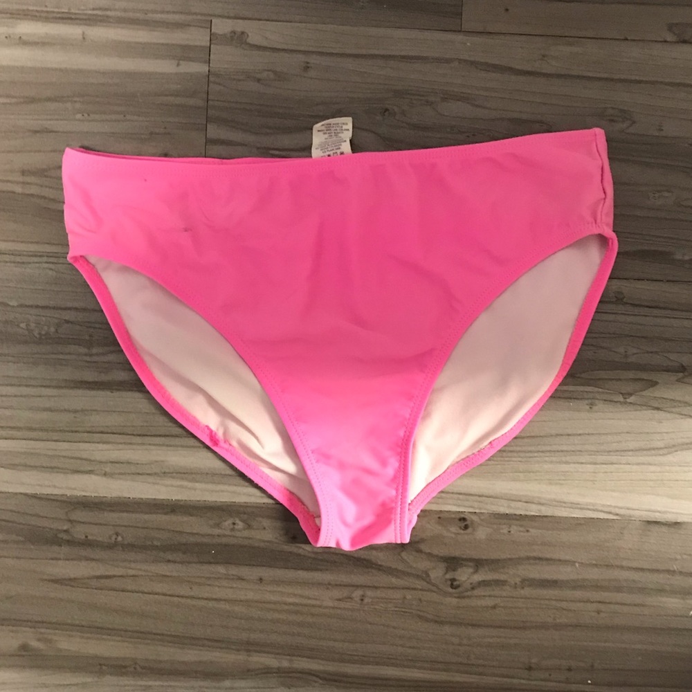 Girls pink bikini bottoms